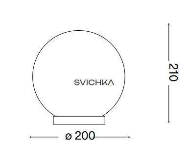 Ideal Lux MAPA BIANCO TL1 D20 Белый 009155
