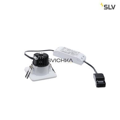 Світильник вбудований SLV PATTA-F SQUARE 114451, Білий, Білий, Білий, Білий