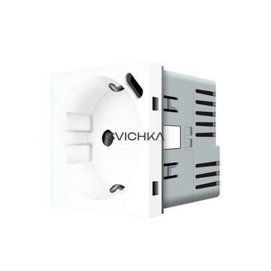 Электрическая розетка с USB Type-C Power Delivery 18 Вт Livolo