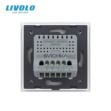 Электрическая розетка с USB Type-C Power Delivery 18 Вт Livolo
