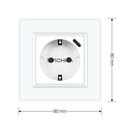 Электрическая розетка с USB Type-C Power Delivery 18 Вт Livolo