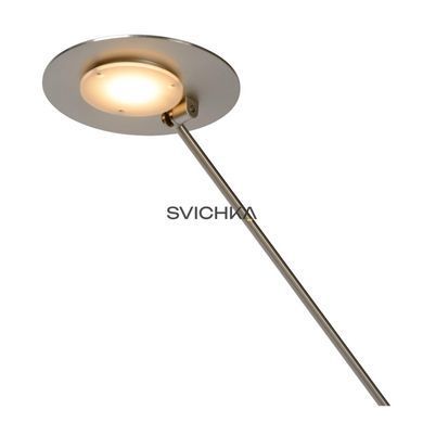 Підлогова лампа для читання Lucide ANSELMO &Oslash; 25 cm LED Dim. 1x9W 3000K Satin Chrome, Satin Chrome, Хром Мат, Хром Мат, Хром Мат