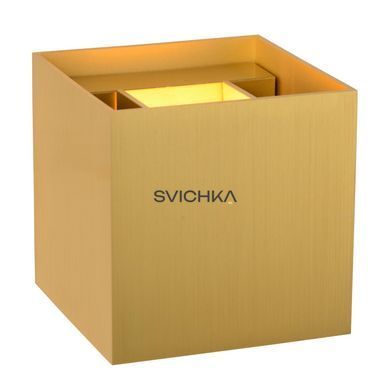 Настінний світильник Lucide XIO LED Dim. G9 1x4W 2700K Adjustable beam angle Matt Gold / Brass, Matt Gold / Brass