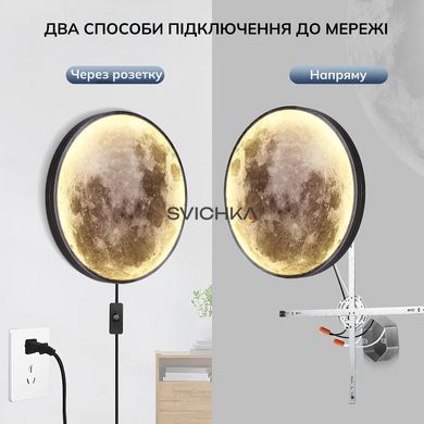 Бра KLOODI DECO WA-MOON 400 CCT BK