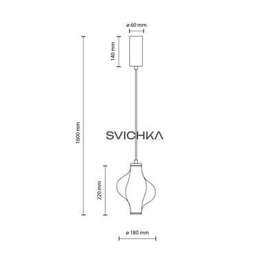 Підвісний світильник TK-Lighting ELVA, Brass