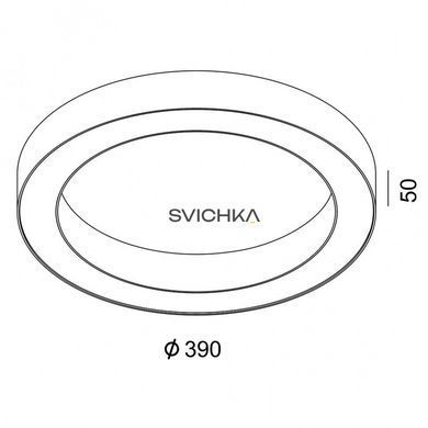 Светильник потолочный накладной RING M