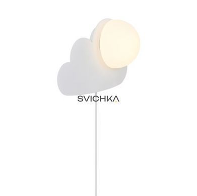 Настінний світильник Nordlux Skyku Cloud, White, Білий, Білий, Білий