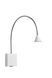 Бра Lucide BUDDY LED 1x4W 4000K White, WHITE