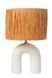 Настольная лампа Lucide RONDA 1xE27 White, WHITE, Белый, Natural, Natural