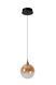 Подвесной светильник Lucide GISELA &Oslash; 16 cm LED 1x5W 2700K Amber, Amber, Янтарный, Янтарный