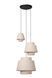 Подвесной светильник Lucide TRIBUTE 3xE27 Cream, Cream, Кремовый, Кремовый