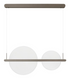 Люстра Nova luce 9054449 NOAH, Brown