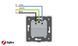Умная розетка ZigBee с заземлением Livolo белый (704000811)