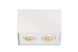 Потолочный точечный светильник Lucide TUBE 2xGU10 White, WHITE