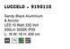 Підвісний світильник Nova luce LUCCELO 1 Black