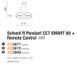 Подвесной светильник Azzardo SOLVENT 60, White