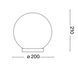 Ideal Lux MAPA BIANCO TL1 D20 Белый 009155