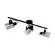 Спот Eglo BERREGAS 3 Black/Glass