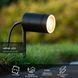 Садовий світильник Lucide ARNE LED &Oslash; 6,3 cm LED GU10 1x5W 2700K IP44 Black, BLACK