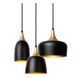 Підвісний світильник Lucide CHAYANNE 3xE14 Black, BLACK, Чорний, Чорний