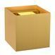 Настінний світильник Lucide XIO LED Dim. G9 1x4W 2700K Adjustable beam angle Matt Gold / Brass, Matt Gold / Brass