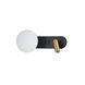 Бра AZzardo TRASIMENO, Black/Brass