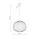 Подвесной светильник TK-Lighting 11304 SPHERA M, Black
