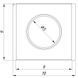 Світильник точковий врізний Imperium Light Griliato 100 mm, White