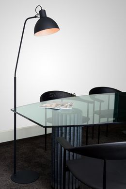 Підлогова лампа для читання Lucide SHADI 1xE27 Black, BLACK