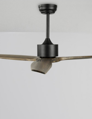 Стельовий вентилятор Nova Luce VENTO, Black/Wood