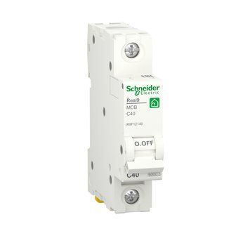 Автоматичний вимикач RESI9 Schneider Electric 40 А, 1P, крива С, 6кА