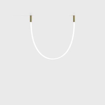 Підвісний світильник LTX SNAKE L1500мм, 4000К, Brass/White
