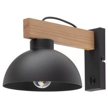 Бра TK Lighting OSLO, Black/Beige