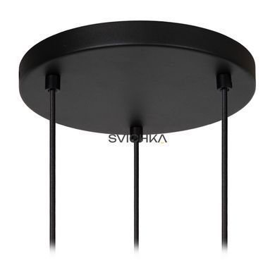Підвісний світильник Lucide EVORA &Oslash; 25 cm 3xGU10 Black, BLACK