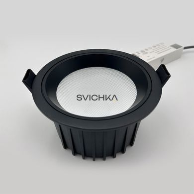 Точковий світильник Skarlat RDL73028-5 24W BK 4000K, Чорний, 29