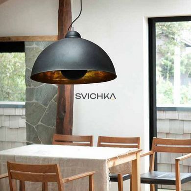 Люстра AZzardo Toma AZ2376 black, Чорний, Золотий, Чорний
