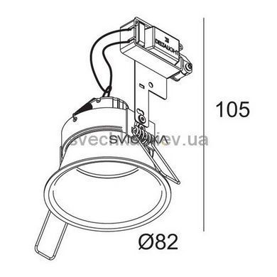 Точечный светильник Delta Light DEEP RINGO 202 11 26 W