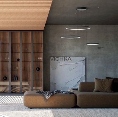 Подвесной светильник Nowodvorski CIRCOLO LED, 3x45W, 3000K, черный