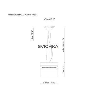 Підвісний світильник B.Lux ASPEN S40 LED 727352