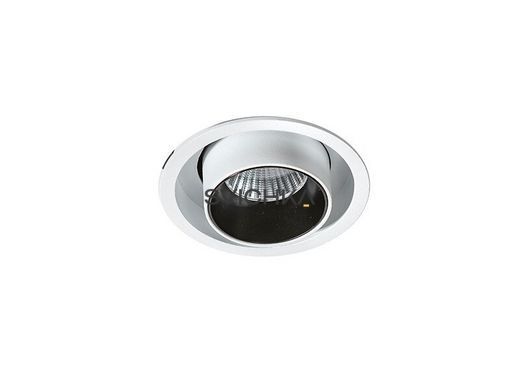 Точковий світильник Azzardo Luna AZ2828 DIM, Білий, Білий, Чорний