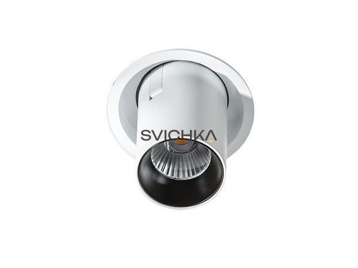 Точковий світильник Azzardo Luna AZ2828 DIM, Білий, Білий, Чорний