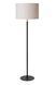 Торшер Lucide MAYA &Oslash; 45 cm 1xE27 Cream, Cream, Черный, Белый, Кремовый