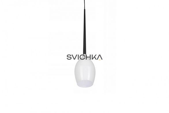 Підвісний світильник Azzardo MD1288-1W IZZA 1 pendant white (AZ0131), Чорний, Білий