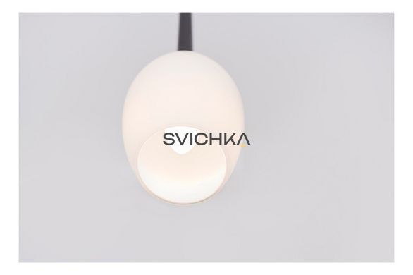 Підвісний світильник Azzardo MD1288-1W IZZA 1 pendant white (AZ0131), Чорний, Білий