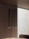 Подвесной светильник (LODES) Studio Italia Design A-Tube Nano small Black, Черный