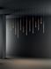 Подвесной светильник (LODES) Studio Italia Design A-Tube Nano small Black, Черный