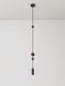 Підвісний світильник Babich Studio Sunderline 1S, Purple