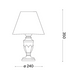 Ideal Lux FIRENZE TL1 Antique White 012889