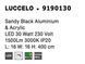 Подвесной светильник Nova luce LUCCELO 3 Black