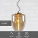 Підвісний світильник Lucide FLORIEN &Oslash; 28 cm 1xE27 Amber, Amber, Бурштинний